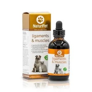 NaturPet Ligaments & Muscles (formerly Ouch Relief) 100ml cat vitamins, cat immune support