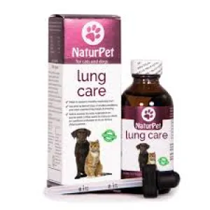 NaturPet Lung Care 100ml cat vitamins, cat immune support