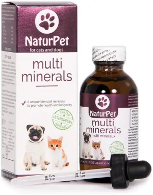 NaturPet Multi-Minerals cat vitamins, cat immune support