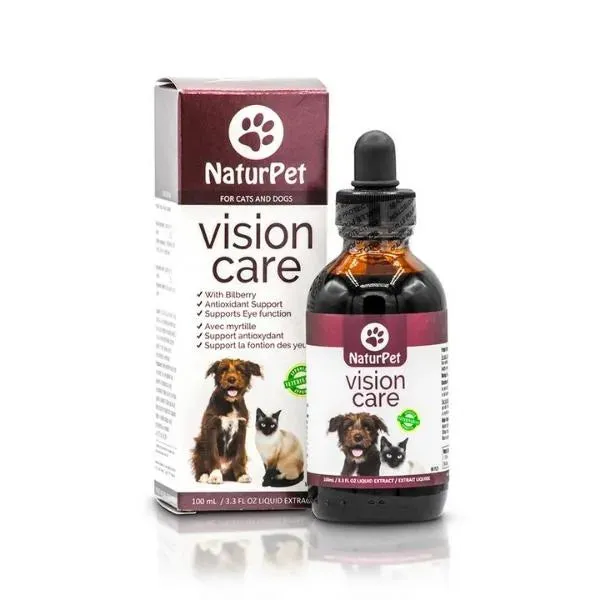 NaturPet - Vision Care 100ml cat vitamins, cat immune support