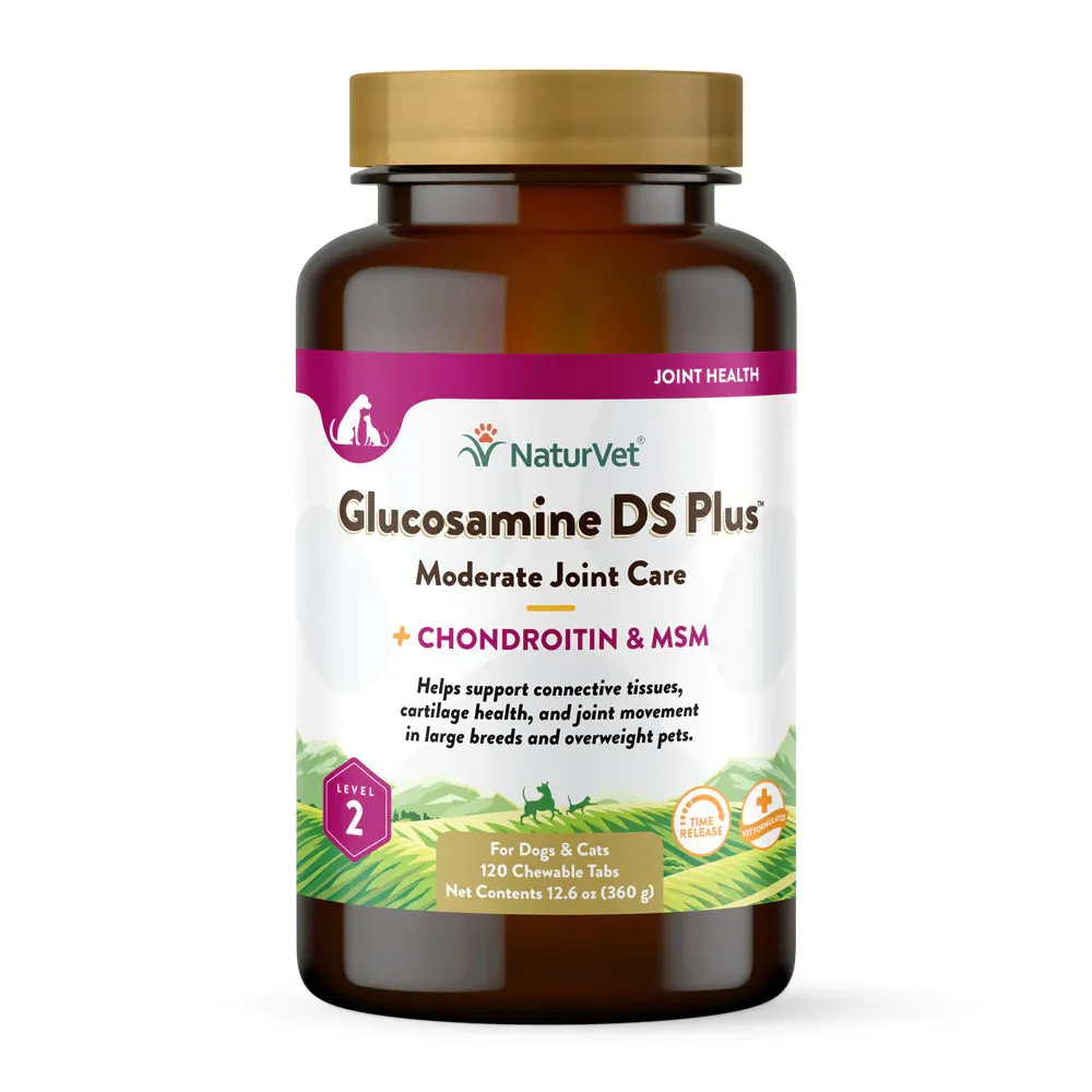 NaturVet Glucosamine DS Plus Level 2 - chewable tablets