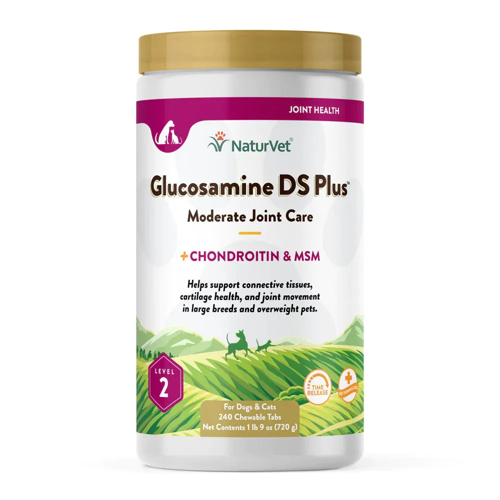 NaturVet Glucosamine DS Plus Level 2 - chewable tablets
