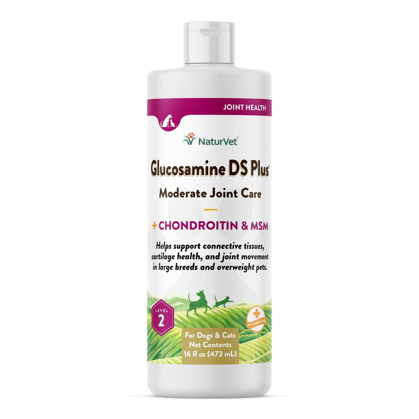 NaturVet Glucosamine DS Plus Liquid Level 2