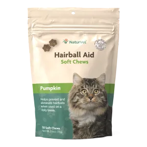 NaturVet Hairball Aid cat vitamins, cat immune support