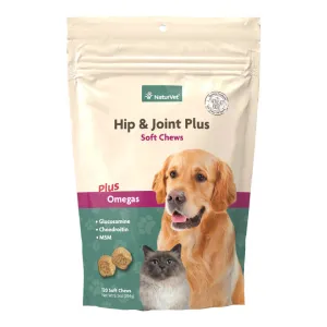 NaturVet Hip & Joint Plus Soft Chews (for dogs and cats) cat vitamins, cat immune support
