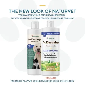 NaturVet Pet Electrolyte Concentrate 16oz cat vitamins, cat immune support