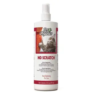 NaturVet Pet Organics No Scratch Spray for Cats cat essentials, basic cat supplies