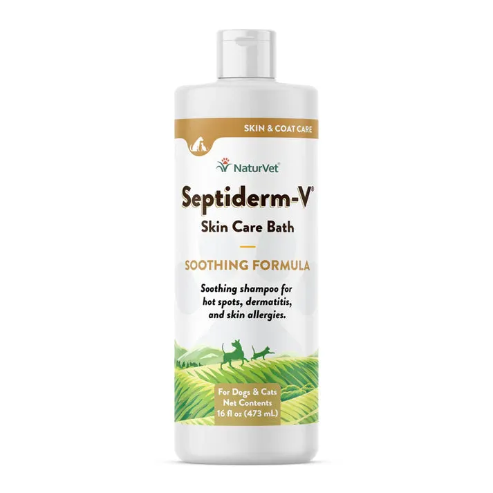 NaturVet Septiderm-V Skin Care Bath