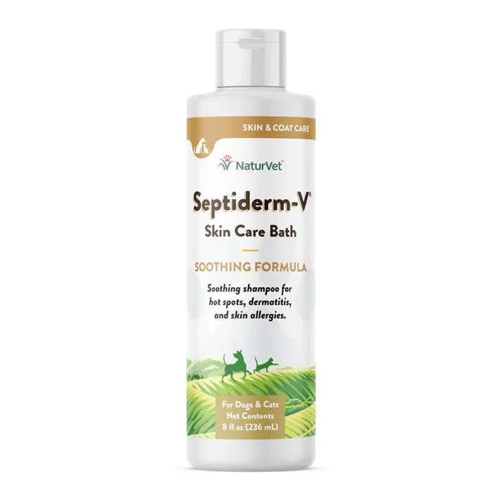 NaturVet Septiderm-V Skin Care Bath