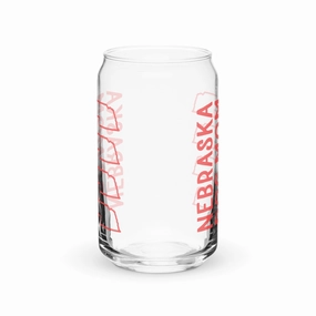 Nebraska Dog Mom can-shaped glassware seasonal cat wear,holiday pet clothes