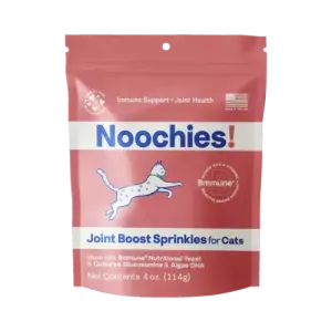 Noochies Joint Boost Sprinkles for Cats (4oz) cat treats, natural cat treats