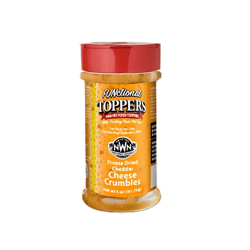 Northwest Naturals - Cheddar Cheese Crumbles - Functional Topper- 5oz cat treats, natural cat treats