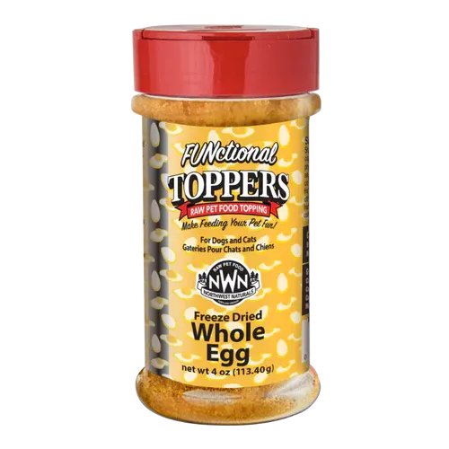 Northwest Naturals - Whole Egg Functional Topper - 4oz cat treats, natural cat treats
