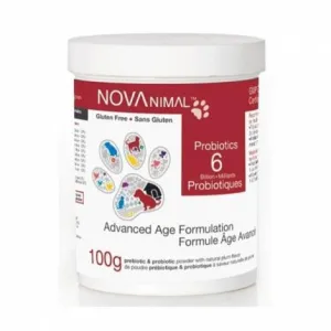 NovAnimal - Advanced Age Formulation Probiotics cat vitamins, cat immune support