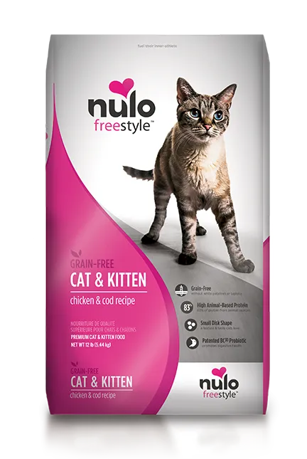 Nulo Cat & Kitten Freestyle Chicken & Cod