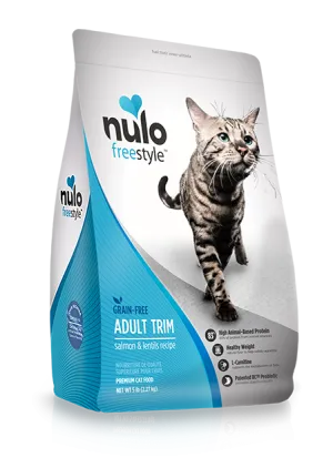 Nulo Cat Freestyle Salmon & Lentils adult cat food, best cat food for adults