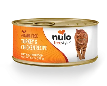 Nulo Cat Freestyle Turkey & Chicken 5.5oz dry cat food, cat kibble