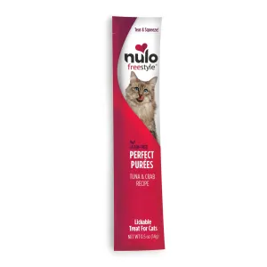 Nulo FreeStyle Cat Puree Tuna & Crab Cat Treats crunchy cat treats, grain free cat treats