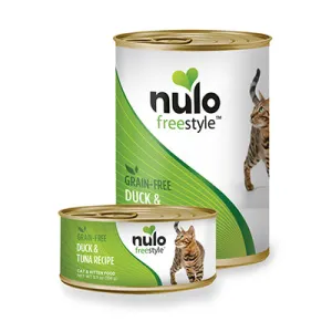 Nulo FreeStyle Grain Free Duck & Tuna Recipe Canned Kitten & Cat Food wet cat food, canned cat food