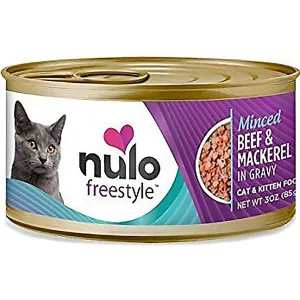 Nulo FreeStyle Minced Cat Can Beef & Mackerel Cat Food cat toys, cat supplies