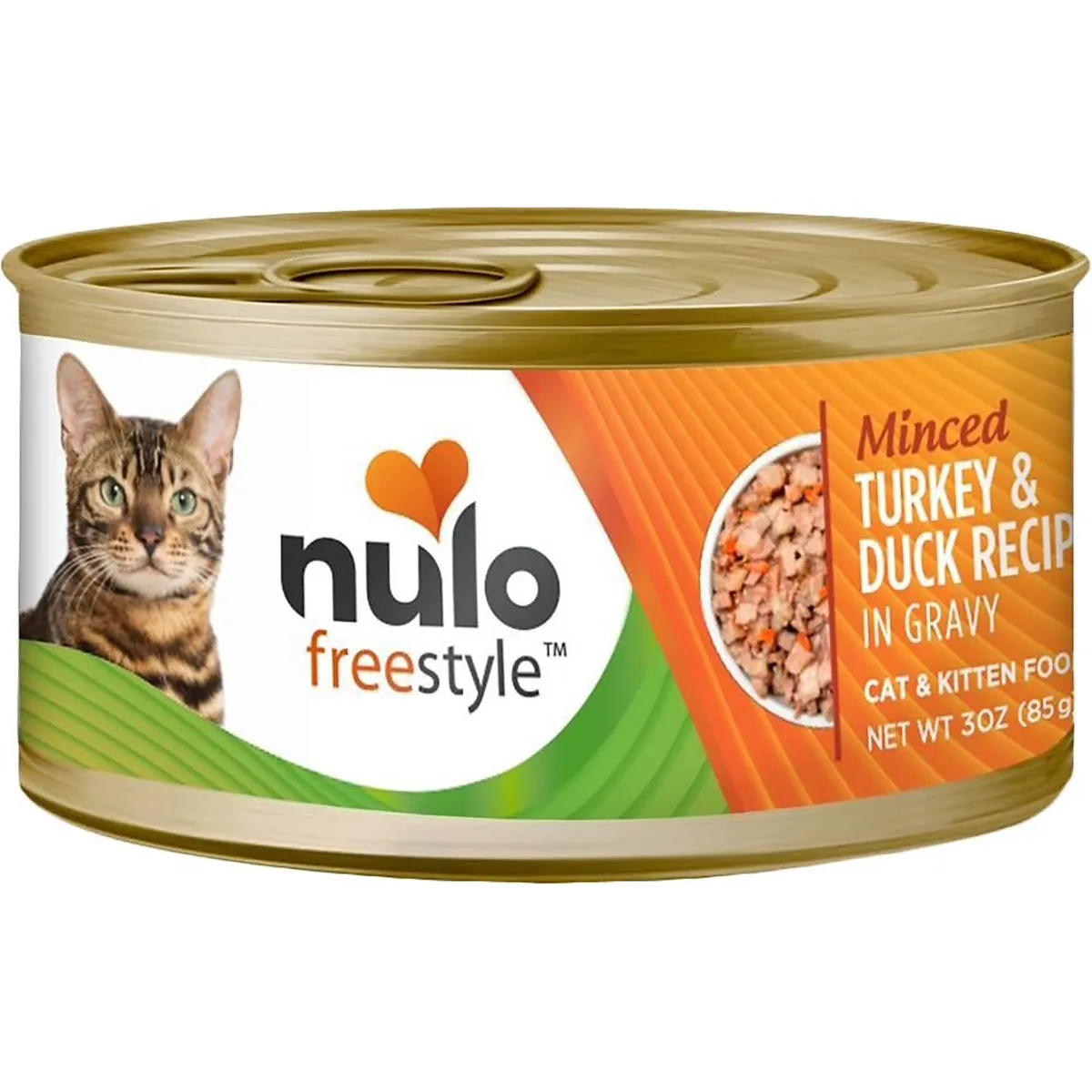 Nulo FreeStyle Minced Cat Can Turkey & Duck Cat Food organic cat food, holistic cat food