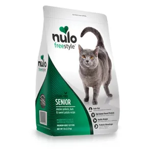 Nulo Senior Cat Grain Free Alaska Pollock with Duck & Sweet Potato Recipe Dry Cat Food senior cat food, best food for older cats