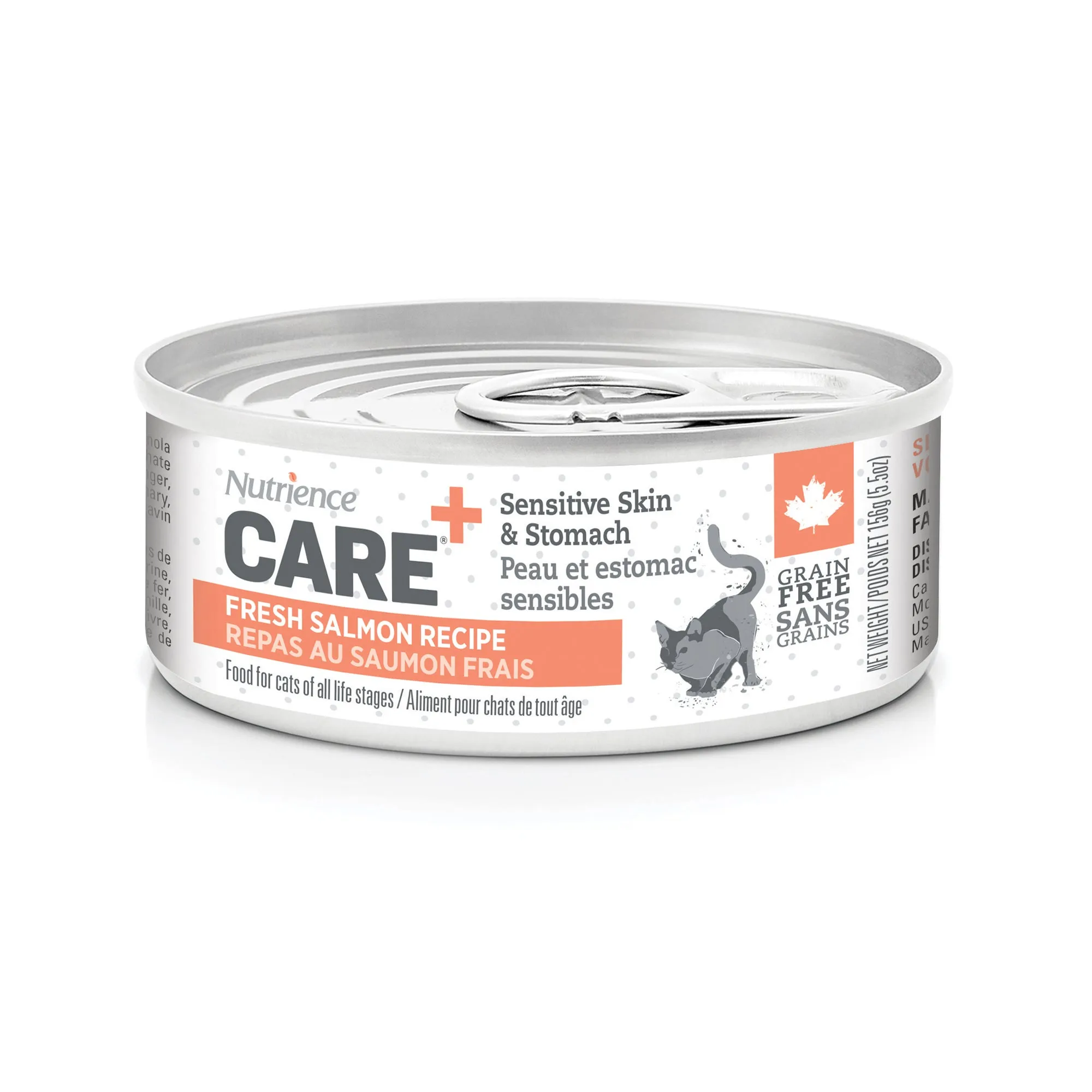 Nutrience Care Cat Sensitive Skin & Stomach 156g dry cat food, cat kibble