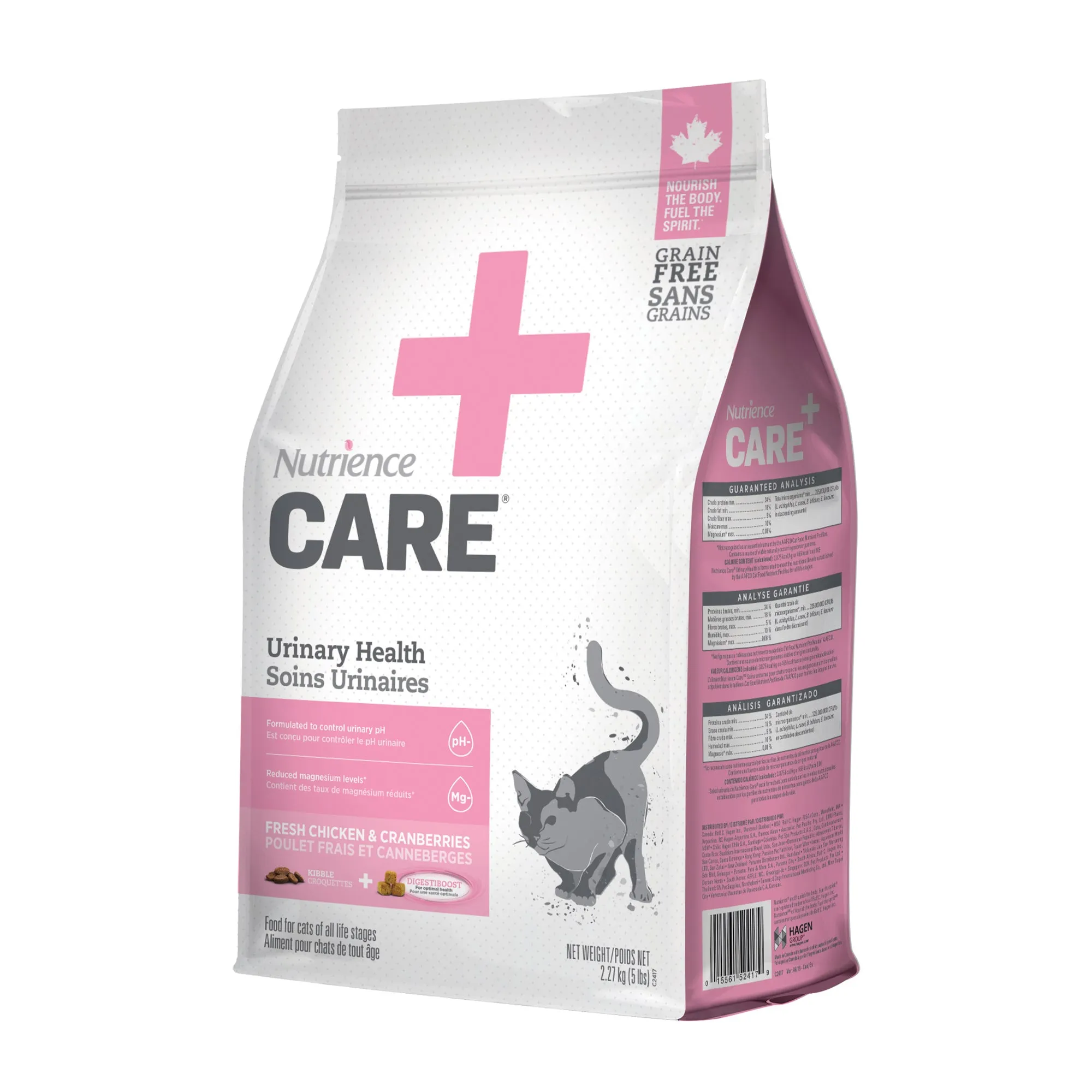 Nutrience Care Cat Urinary Health adult cat food, best cat food for adults