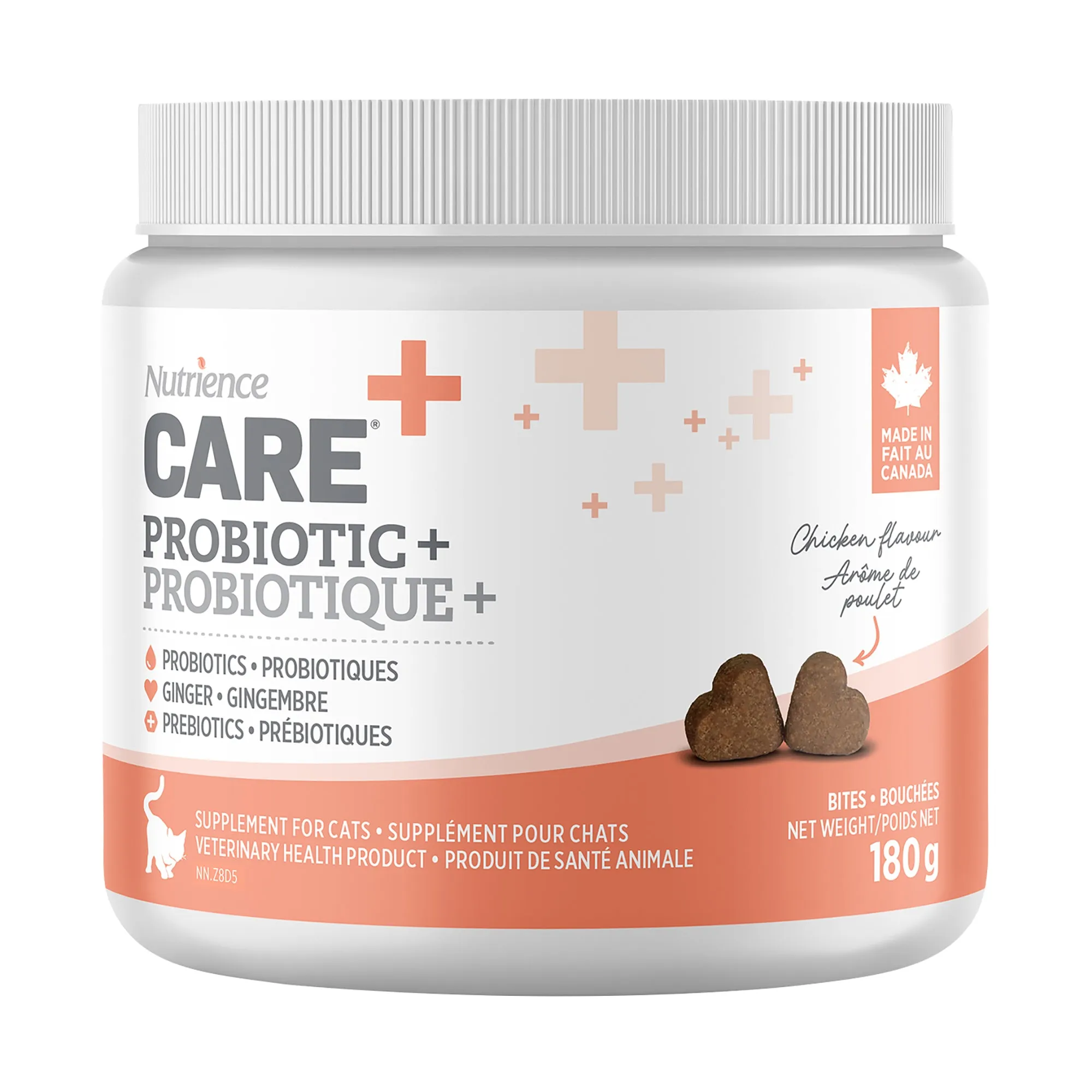 Nutrience Care Supplement for Cats - Probiotic  - 180 g cat vitamins, cat immune support