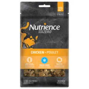 Nutrience CAT Grain Free SubZero Single Protein Treats - Chicken - 30 g (1 oz) cat treats, natural cat treats