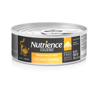 Nutrience Grain Free SubZero Cat - Fraser Valley 5.5oz adult cat food, best cat food for adults