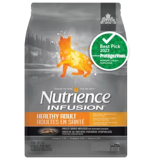 Nutrience Infusion Healthy Adult dry cat food, cat kibble