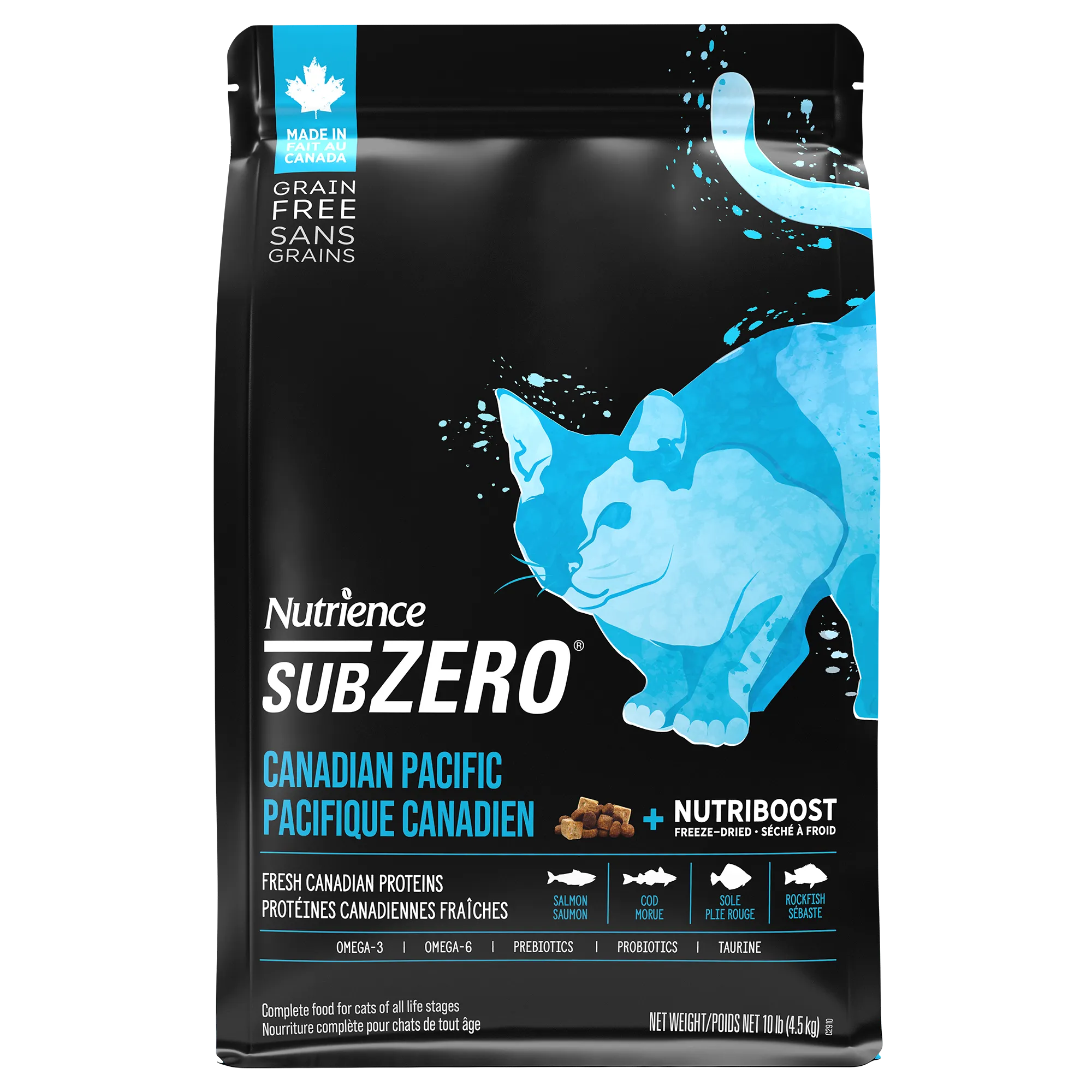 Nutrience SubZero Cat Canadian Pacific Formula