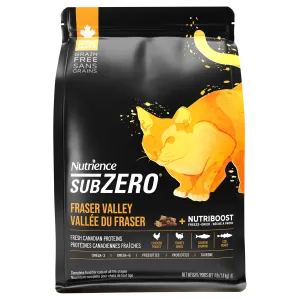 Nutrience SubZero Cat Fraser Valley dry cat food, cat kibble