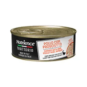 Nutrience Trattoria Chicken with Ham Shreds Cat Food - 70 g adult cat food, best cat food for adults