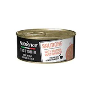 Nutrience Trattoria with Salmon Pt Cat Food - 85 g adult cat food, best cat food for adults
