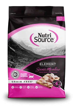 NutriSource Element Series Scenic Meadow Recipe Dry Cat Food healthy cat food, premium dry cat food