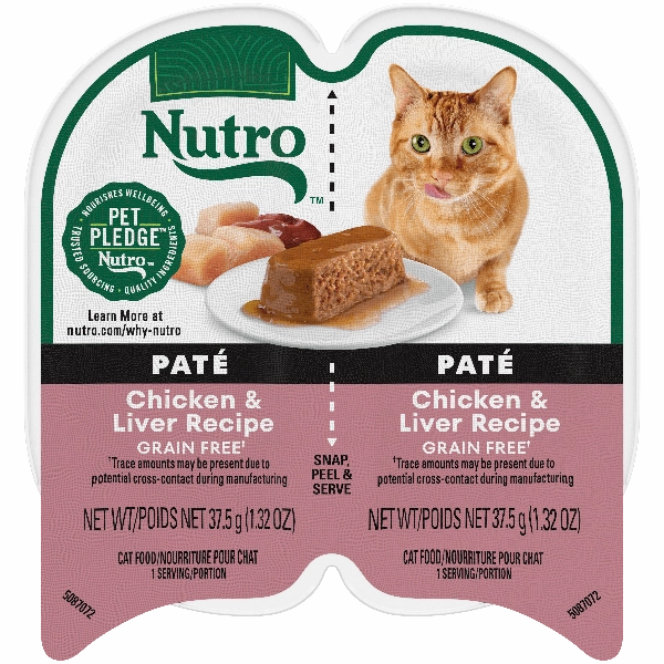 Nutro Perfect Portions Chicken & Liver Pate Wet Cat Food