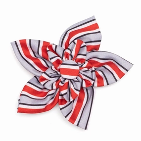 Ohio State Dog Collar Flower Helmet Stripe dog collar accessory,collar decor