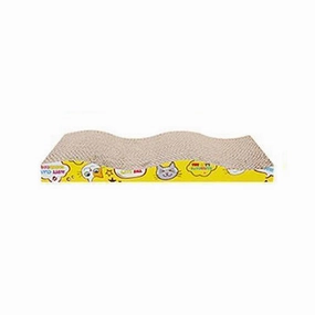 Ohmypet Cat Scratch Plank Wave cat collar set,pet leash set