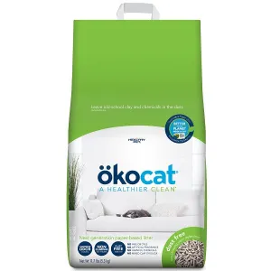 Okocat Dust Free Paper Litter 11.7lb adult cat food, best cat food for adults