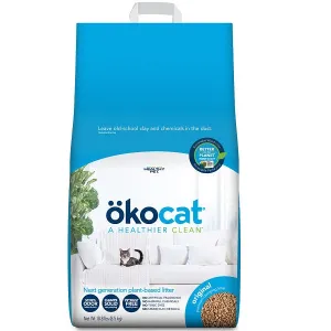 Okocat Original Premium Clumping Wood Cat Litter 18.8lb adult cat food, best cat food for adults