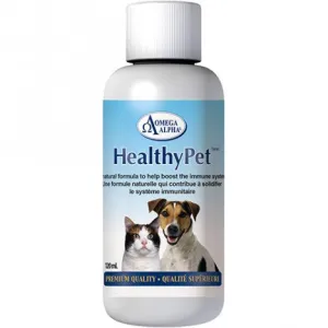 Omega Alpha Healthy Pet 500mL cat vitamins, cat immune support