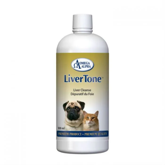 Omega Alpha Liver Tone cat vitamins, cat immune support