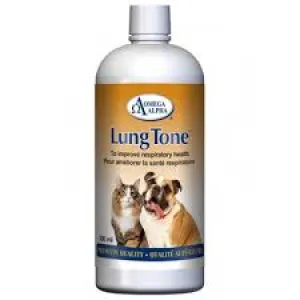 Omega Alpha Lung Tone cat vitamins, cat immune support