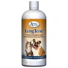 Omega Alpha Lung Tone cat vitamins, cat immune support