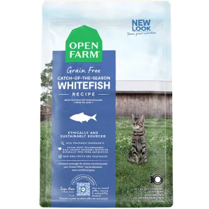 Open Farm Catch of the Season Whitefish Dry Cat Food - 4lbs organic cat food, holistic cat food