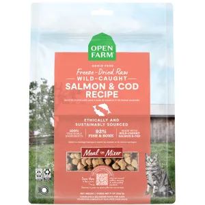 Open Farm Freeze-Dried Salmon & Cod Cat Food organic cat food, holistic cat food