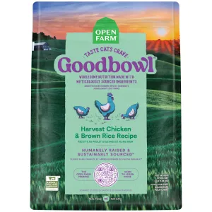 Open Farm GoodBowl Chicken & Brown Rice Cat Food organic cat food, holistic cat food