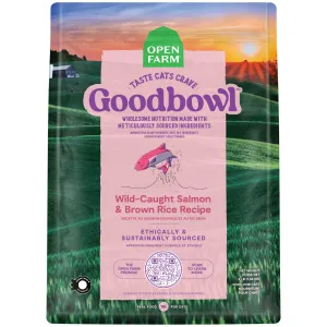 Open Farm GoodBowl Salmon & Brown Rice Cat Food organic cat food, holistic cat food